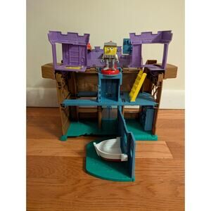 Imaginext SpongeBob Krusty Krab Kastle Playset Fischer Price With Figure GUC